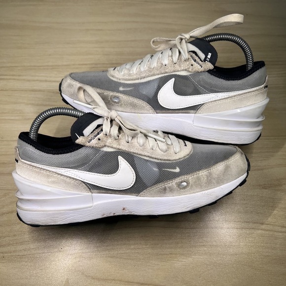 Nike Other - Nike Waffle One Shoes Mens Size 6Y DC0481-100 Mesh‎ Suede Running Sneakers